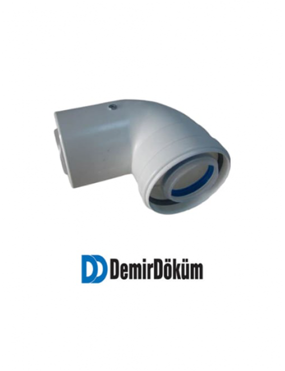 DemirDöküm 90 Derece Yoğuşmalı Baca Dirseği