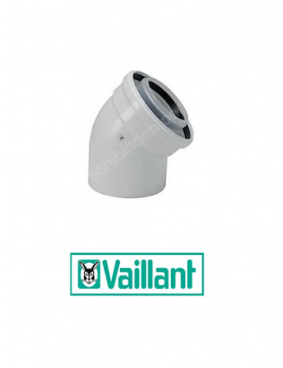 Vaillant 45 Derece Yoğuşmalı Baca Dirseği